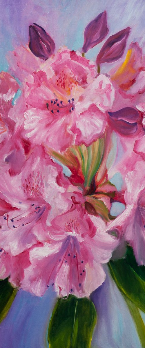 Rhododendron by Liudmila Pisliakova