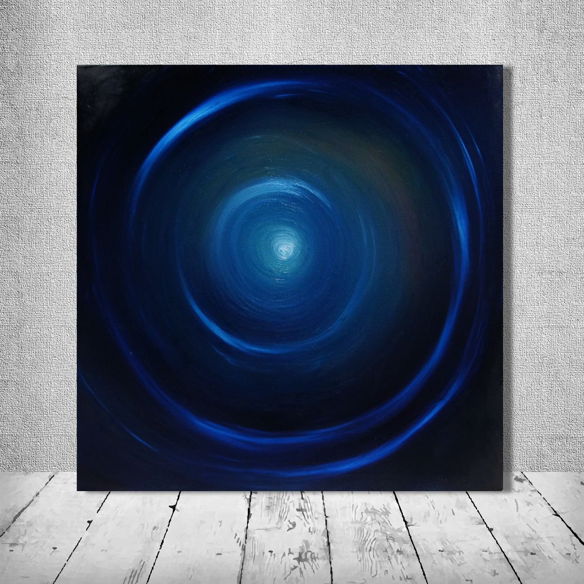 Eye Of The Hurricane (80 x 80 cm) oil XL (32 x 32 inches) by Ansgar Dressler