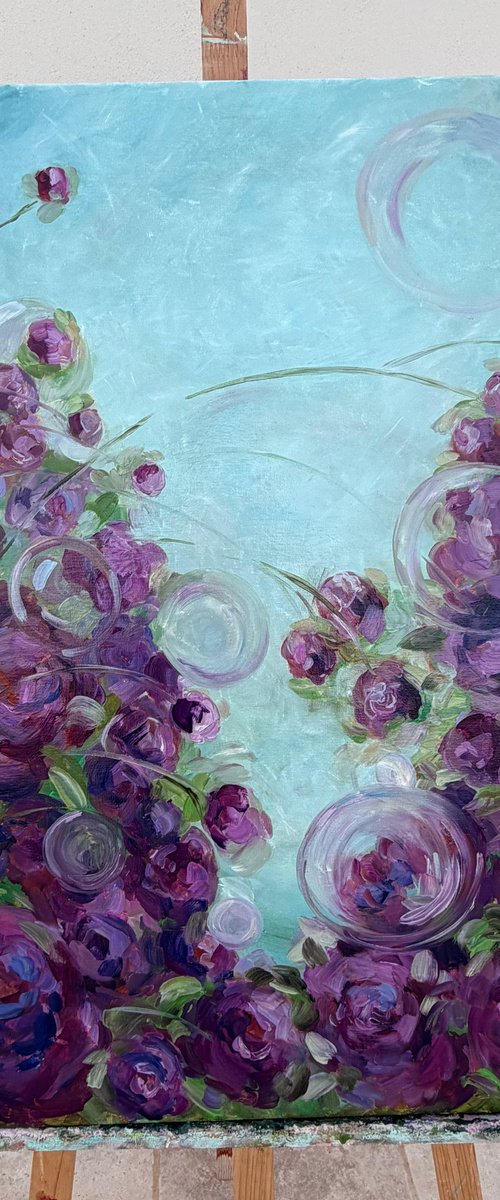 Violet Garden by Vira Tsepkova