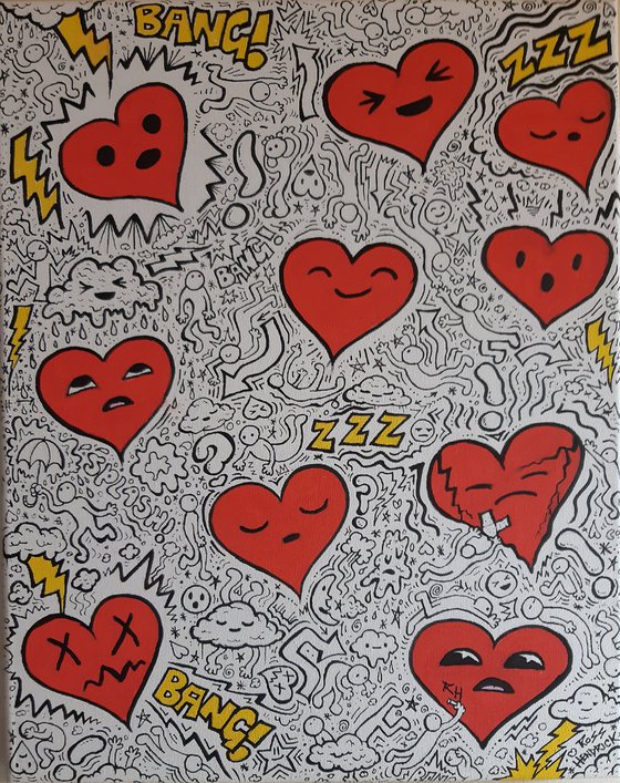 Hearts and Doodles