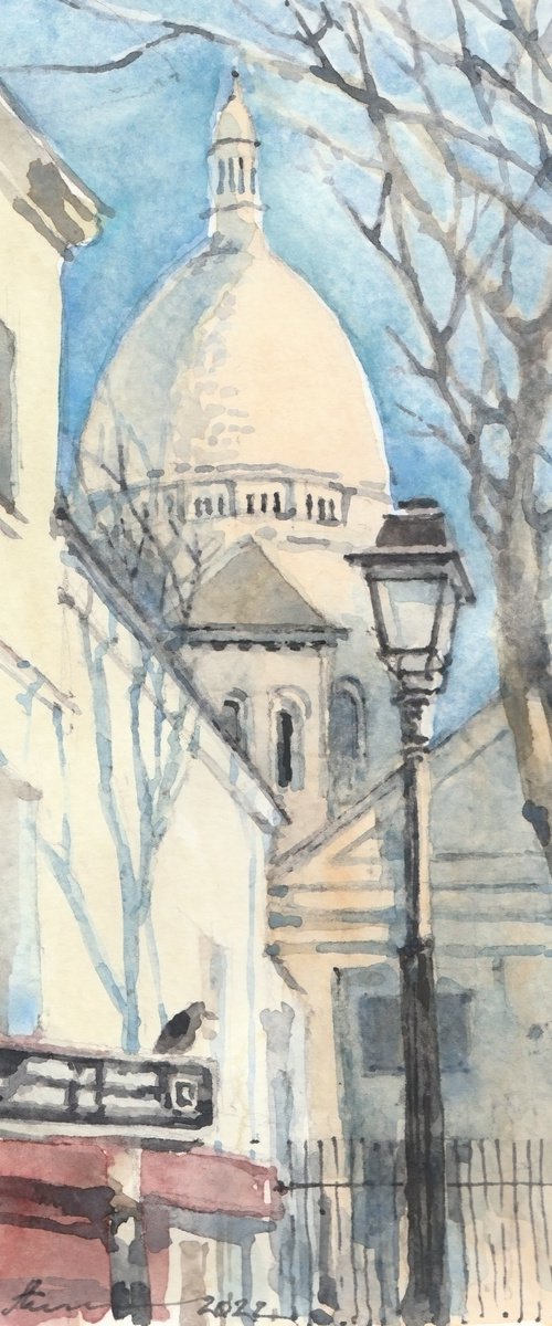 Basilica of the Sacred Heart of Montmartre by Tatiana Alekseeva