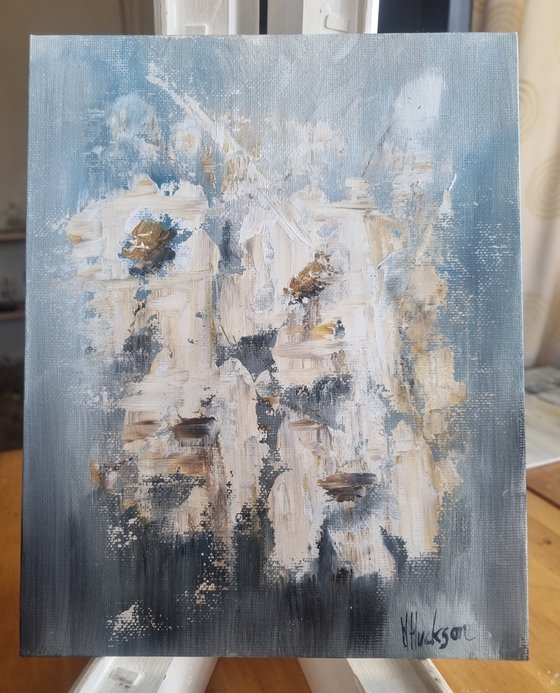 White Drift - Oil on canvas
