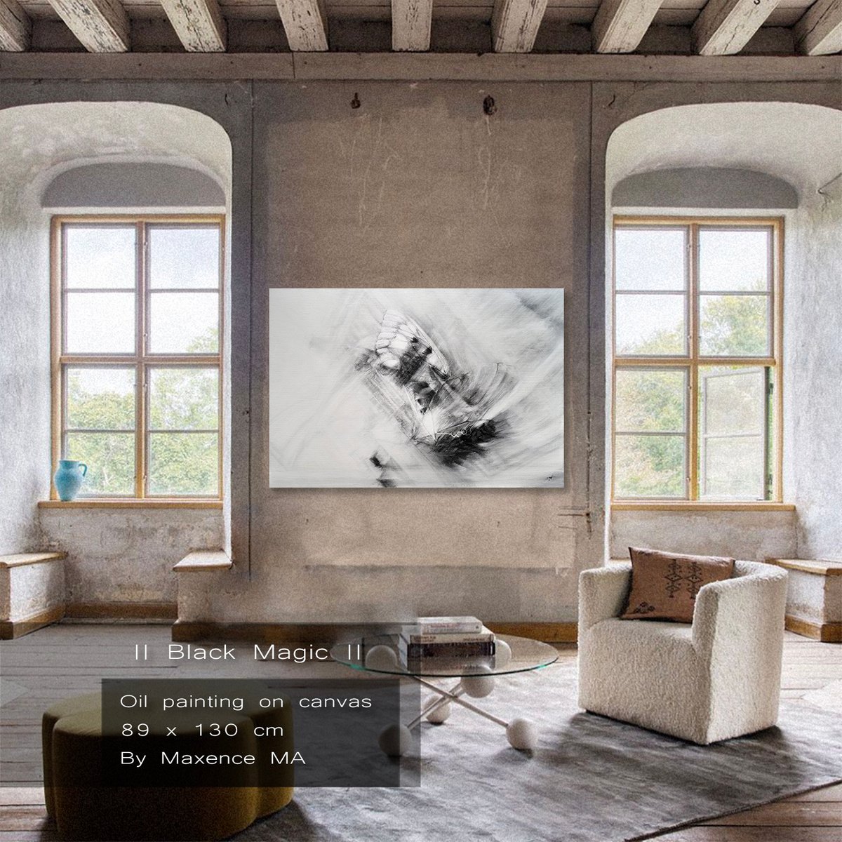 Black Magic By Maxence Ma, 51 X 35, Artwork For Sale On Artfinder