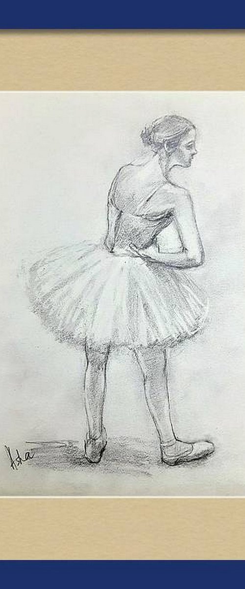 Ballerina backstage 15 by Asha Shenoy