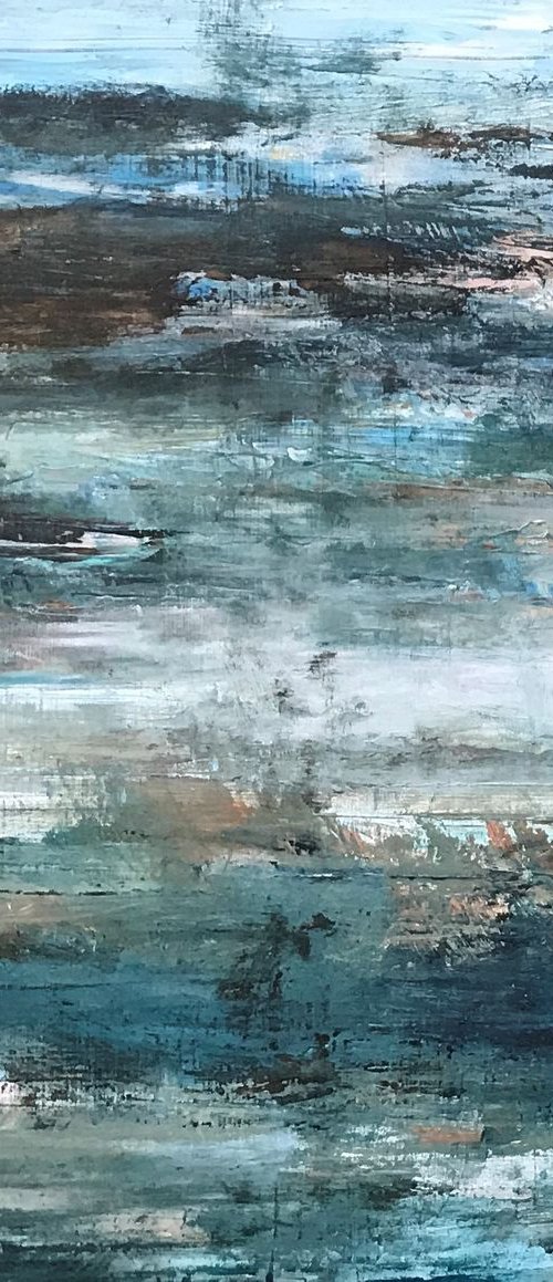 Seascape in mint by Tiny de Bruin