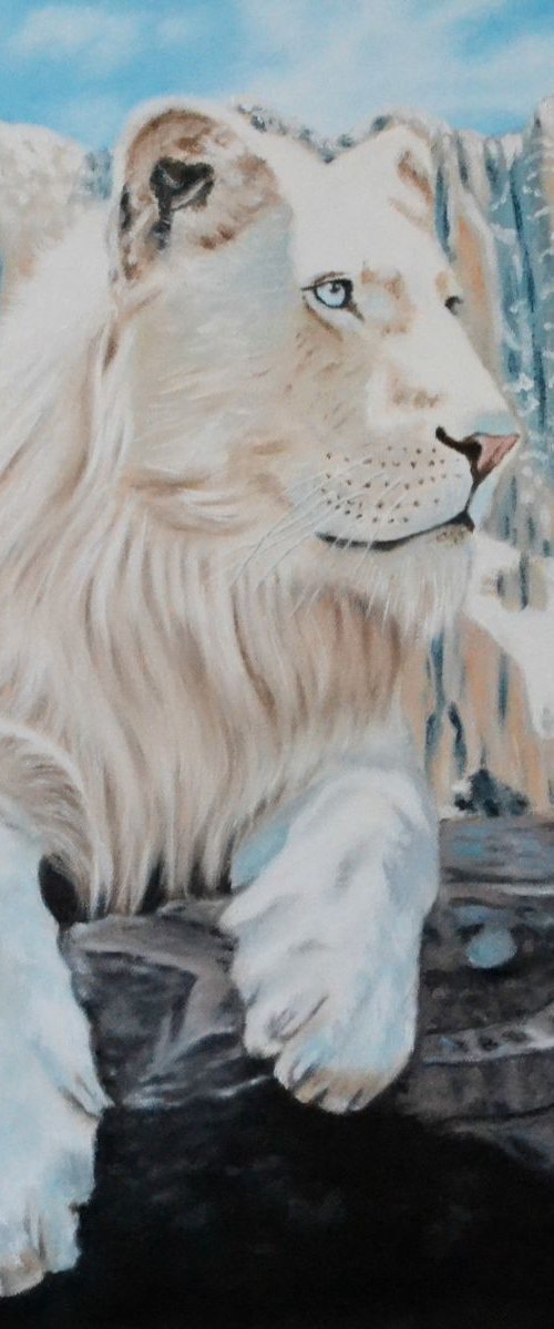 "White Lion" by Monika Rembowska