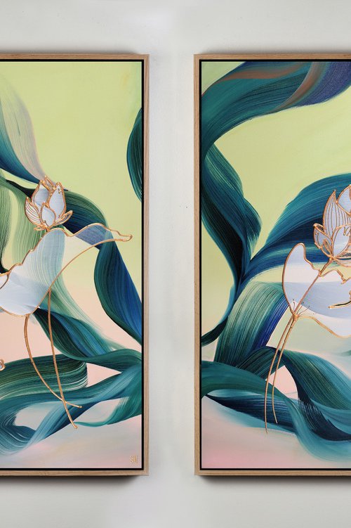 Uncharted Diptych by Novi Lim