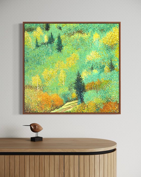 Green forest