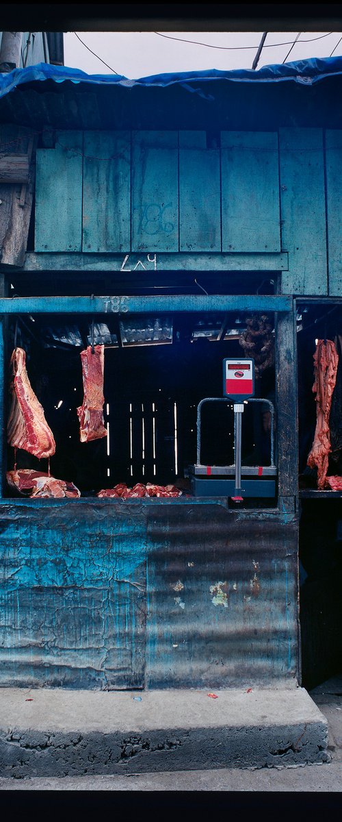 Darjeeling Butchers, West Bengal by Richard Heeps