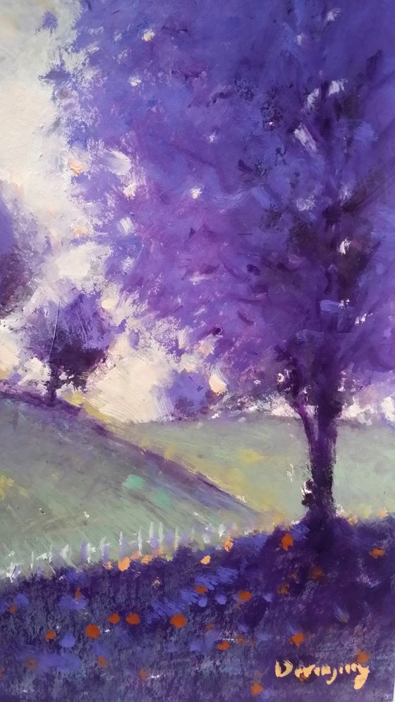 purple tree.....