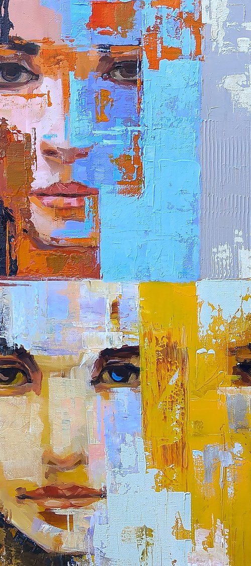 When the eyes speak by Trayko Popov