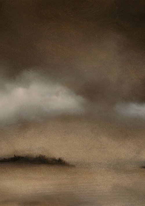 The Ouse In The Norfolk Fenland by Rolf Marriott