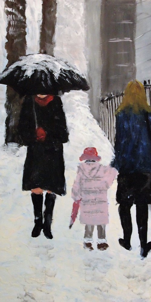 Snow Day Stroll by Steph Morgan