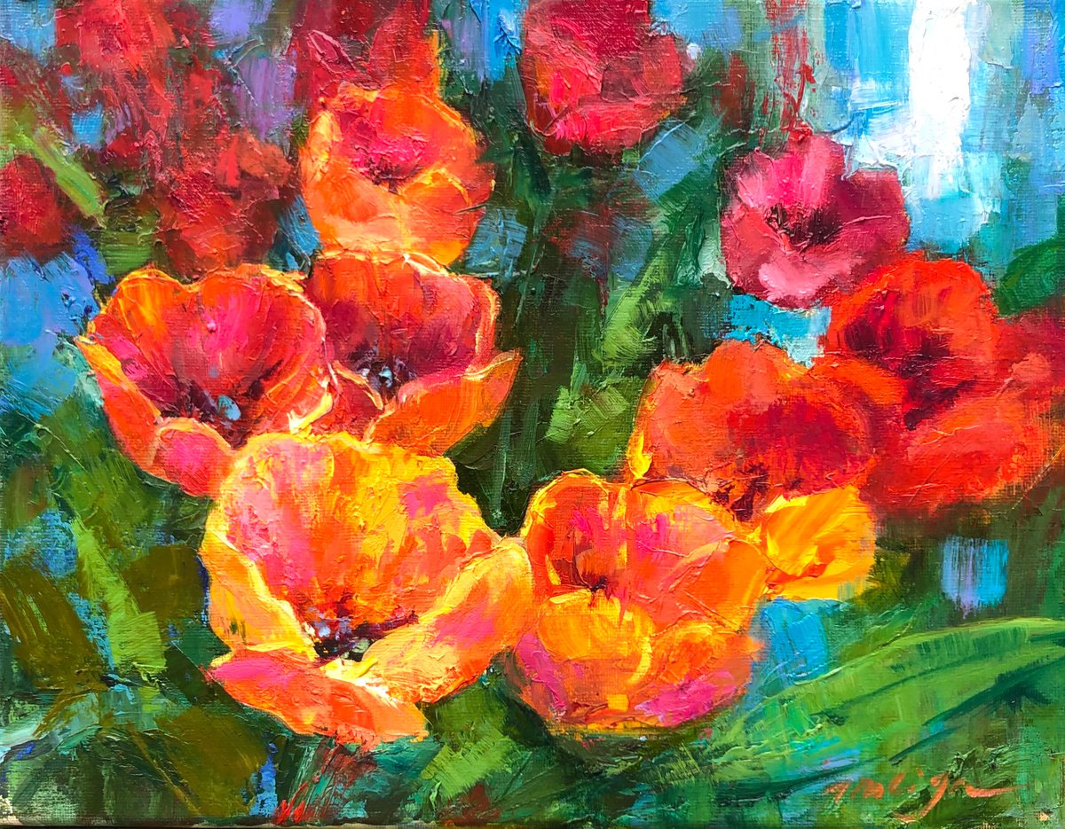 Tulips Wind by Emiliya Lane