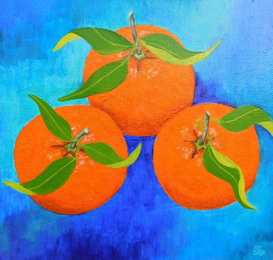 Three Cheery Clementines