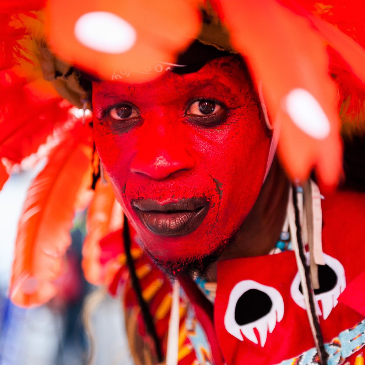 Photograph , Red Portrait By Tom Hanslien, 40 X 40, Artwork For Sale On Artfinder