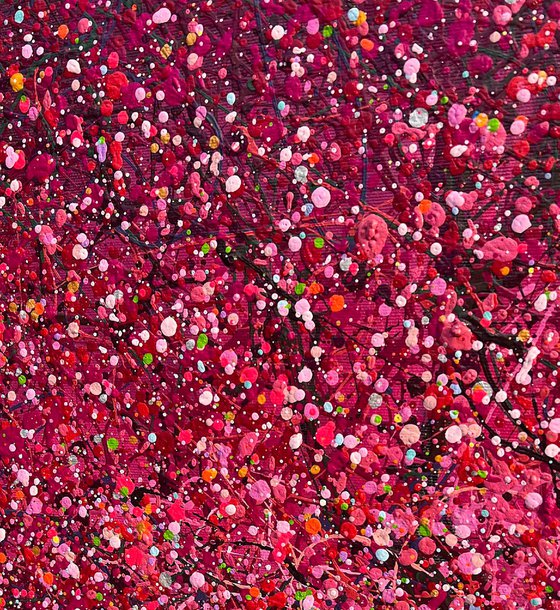 Softly, the Spring Speaks - framed