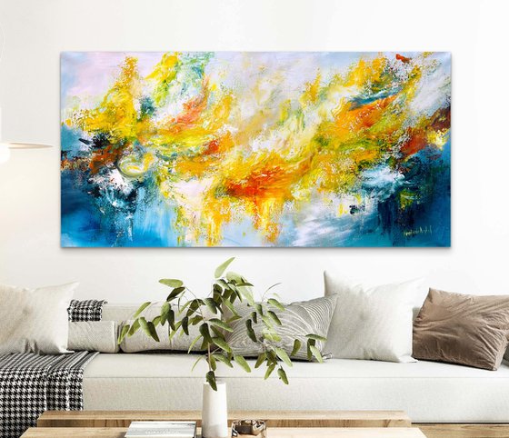 Light Spilling Over the Sea