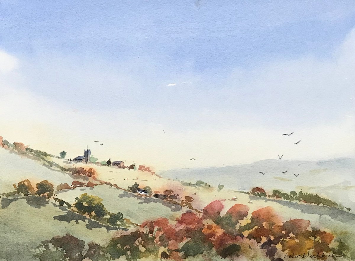 Autumn in the valley by Vicki Washbourne