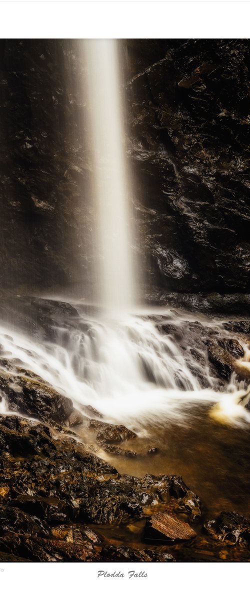 Plodda Falls by David Ireland LRPS