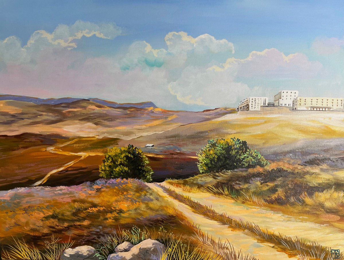 Hills of Judea#2 by Maria Kireev