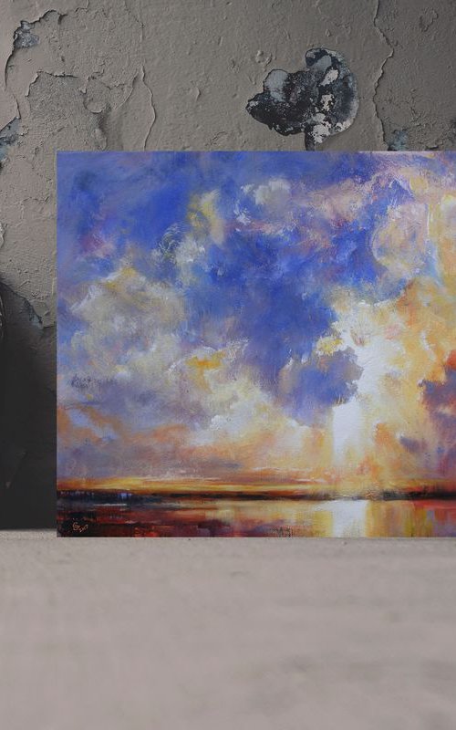 " Behind the clouds " SPECIAL PRICE!!! by Ivan  Grozdanovski