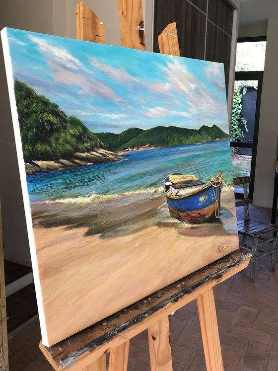 Summer Escape (Set of 2 Paintings)