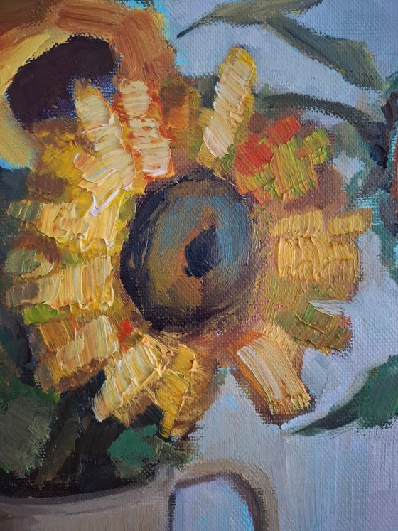 Still-life "Sunflowers #3"