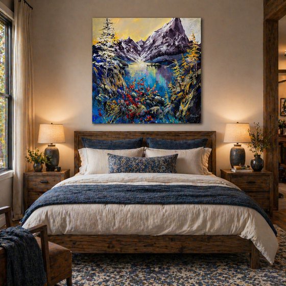 Mountainside Lake View