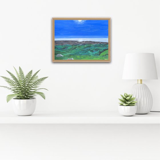 On the windy ridges between Prati and Usciolu