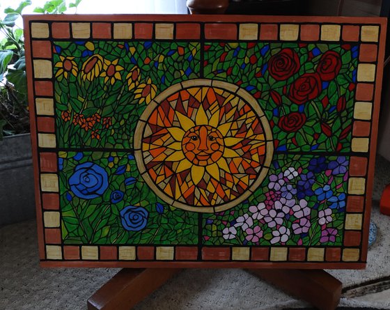 Sunshine mosaic