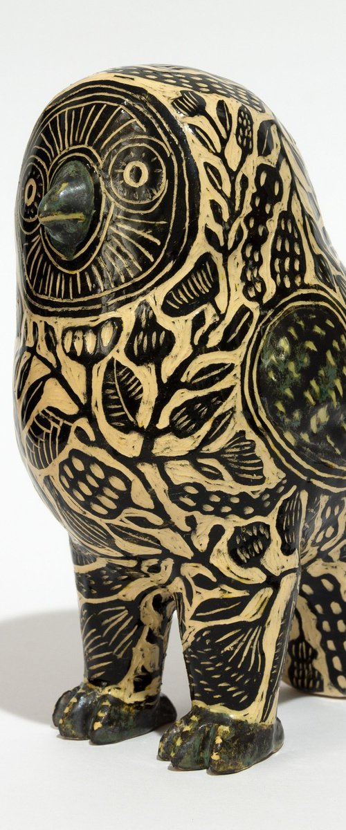 Owl by Yuliia Dunaieva