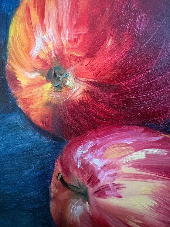 Blue depth, red light