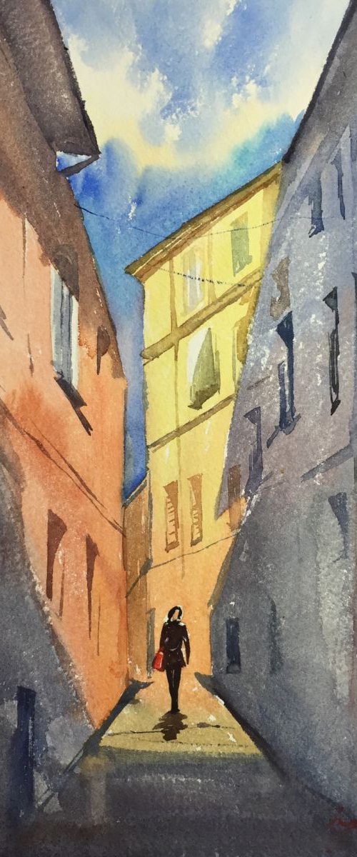 Quiet Alley by Jing Chen