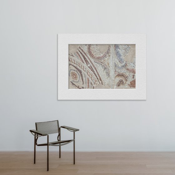 Mosaic on the floor