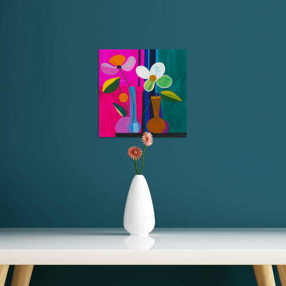 Still Life Flowers in Vase