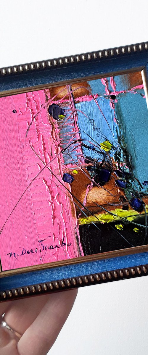 Abstract painting by Nataly Derevyanko