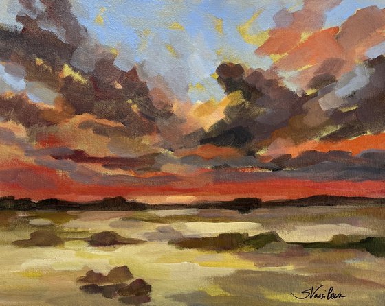Summer Colorful Sky