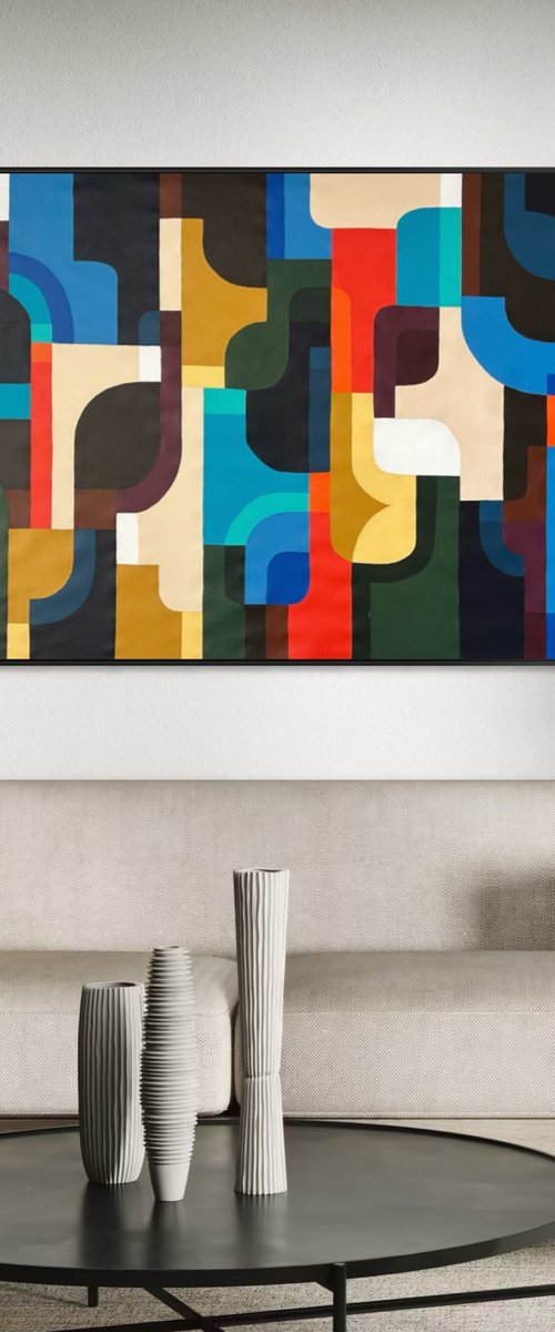 Geometric Rhapsody by Samantha Malone