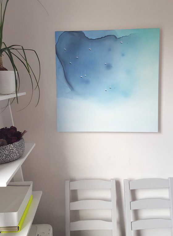 Blue Bay | Mirage 70x70cm