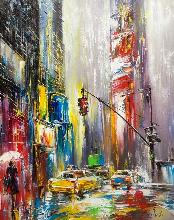 Snow in New York