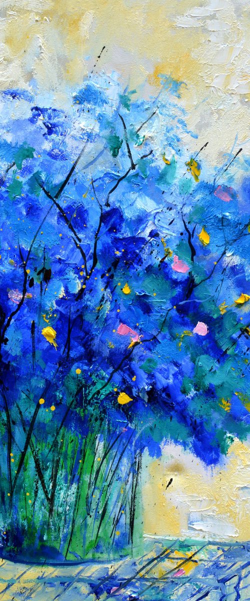 Blue still life  77223 by Pol Henry Ledent