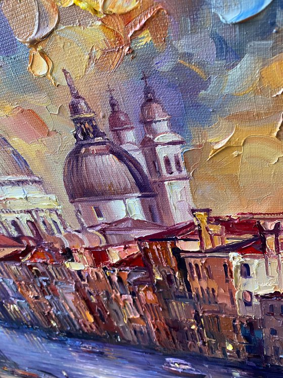 "Venice"original oil painting