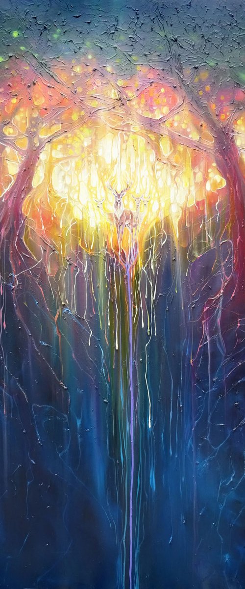 Wild Souls Wild Wood by Gill Bustamante