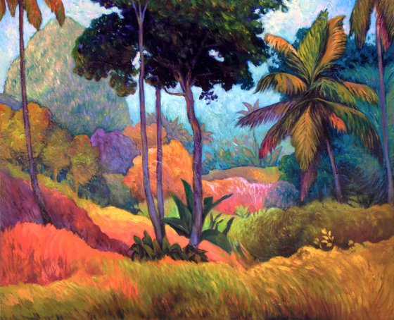 Color Fields of Topanga State Park