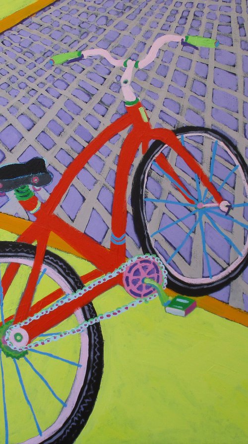 Red Bike by Sue Graef