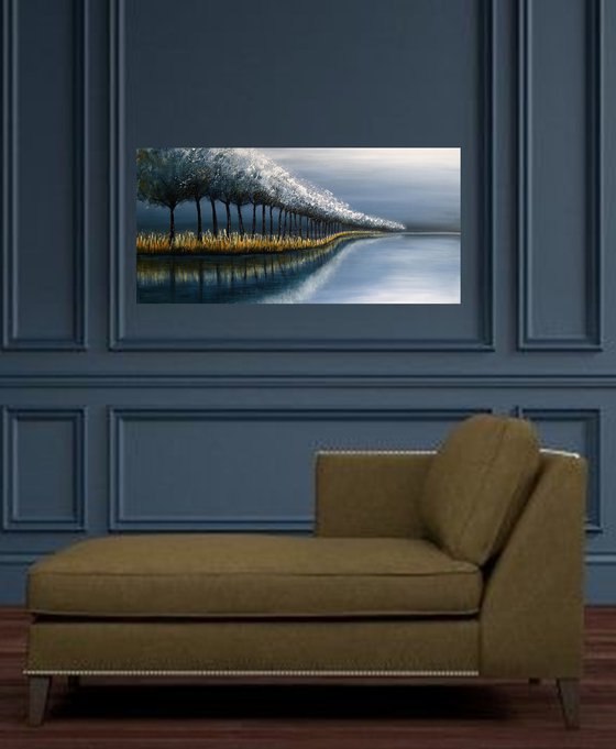 In the land of Ice II-  Fields and Colors Series
