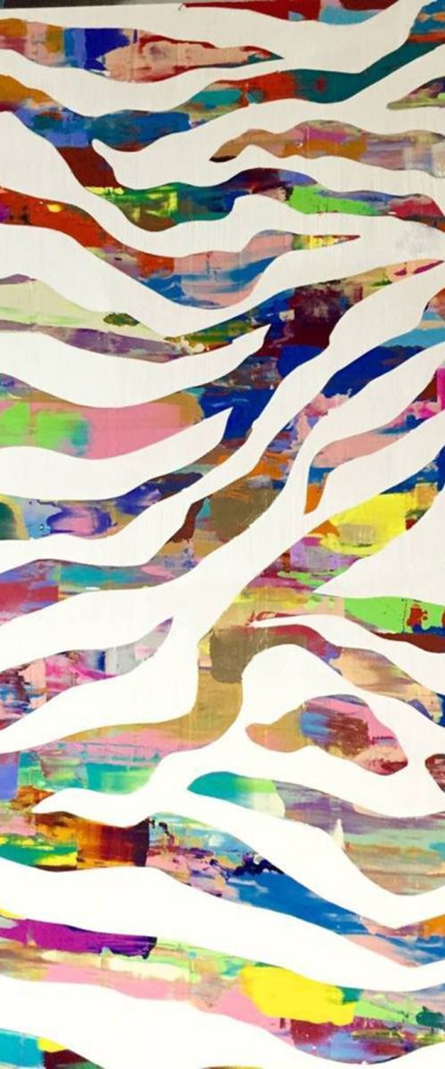 Psychedelic Zebra by Sean Christopher Ward