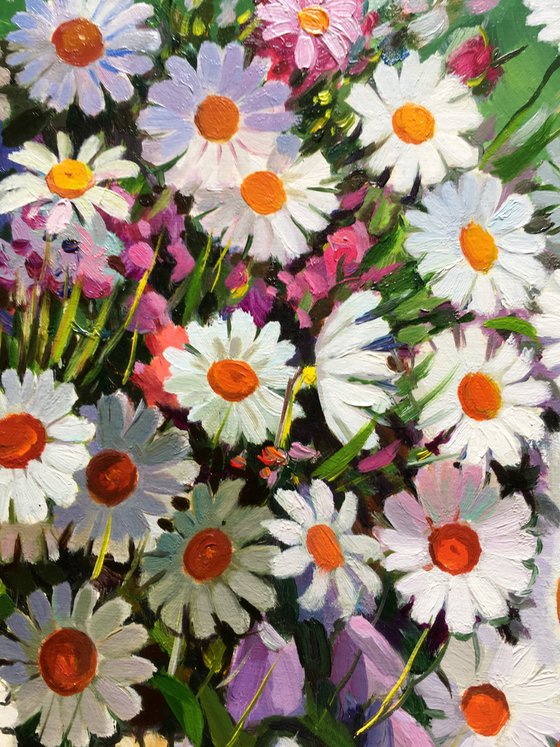 A bouquet of wildflowers