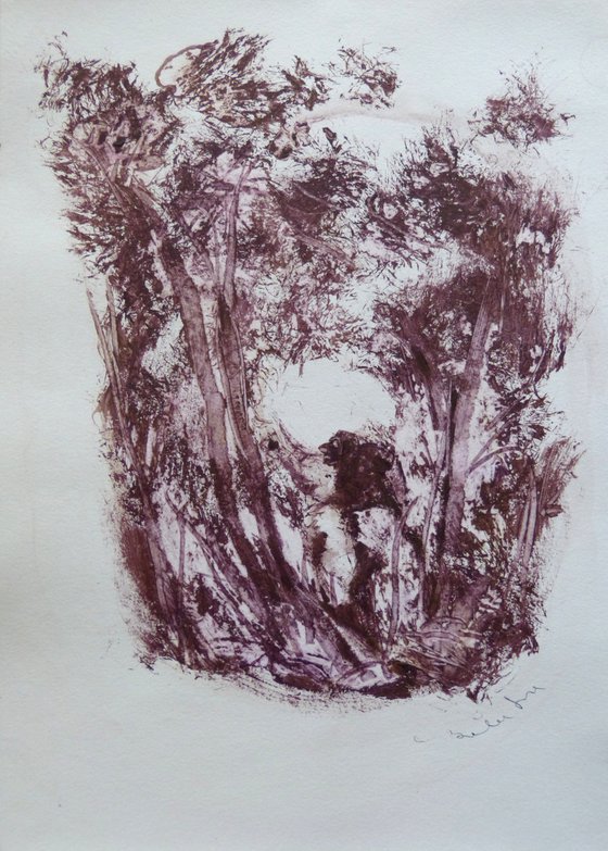 The Goblin, acrylic on paper 28x21 cm